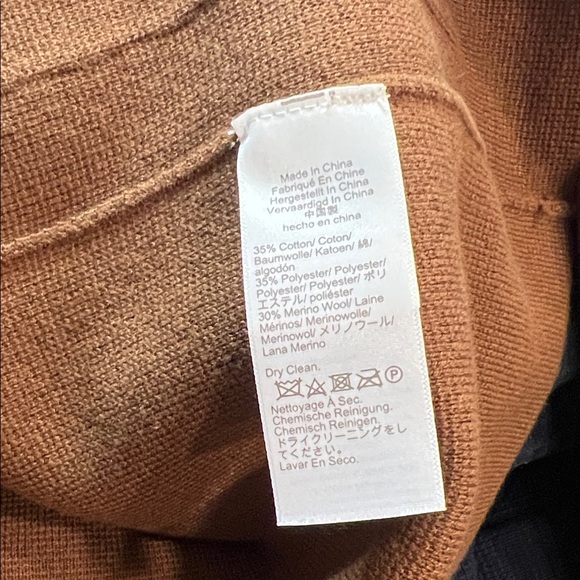 J. Crew Giselle V-Neck Sweater Blazer in Brown Size S - Picture 8 of 9